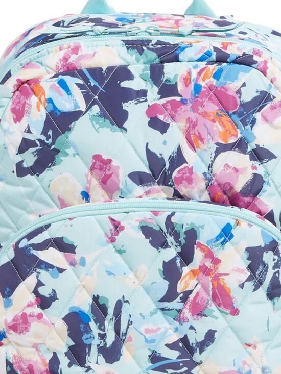NWT - Vera Bradley Essential Large Backpack - Floating Blossoms main image 6